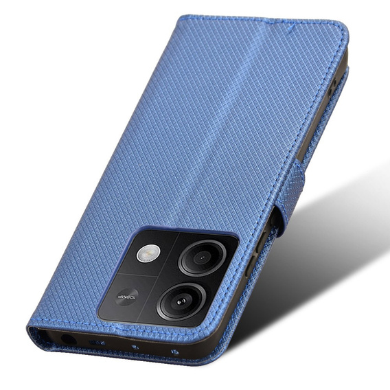 Откидной чехол для Xiaomi Redmi Note 13 5G, Wallet Smart Magnet, синий