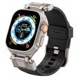Ремінець SPIGEN для Apple Watch 1/2/3/4/5/6/7/8/SE/Ultra 42/44/45/49MM, Durapro Armor, чорний