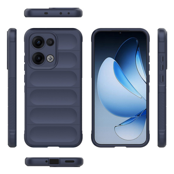 Чoхол до Oppo Reno 13, Gaming Shockproof, темно-синій