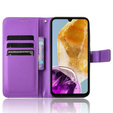 Откидной чехол для Samsung Galaxy M15 5G, Wallet Smart Magnet, фиолетовый