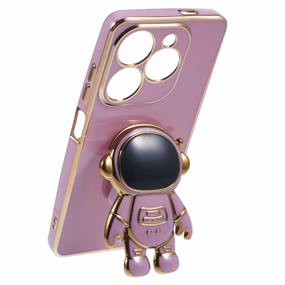 Чoхол до Infinix Hot 40i, Astronaut, фіолетовий
