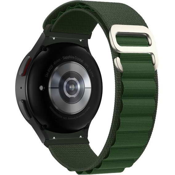 Нейлоновый ремешок до Samsung Galaxy Watch 4 5 40/42/44/46/45MM Pro, Green
