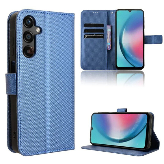 Откидной чехол для Samsung Galaxy M55 5G, Wallet Smart Magnet, синий