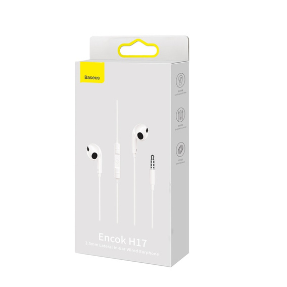 Наушники  Baseus Encok 17 USB-C, White