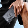 Чохол DuxDucis для Samsung Galaxy S23 FE, Aimo Case, для MagSafe, прозорий / чорний