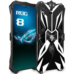 Бронированный чехол для ASUS ROG Phone 8 5G, Aluminum Alloy, чёрный