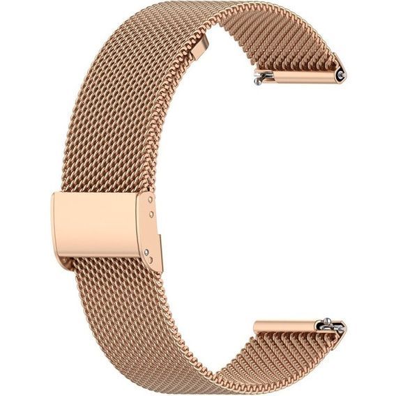 Универсальный миланский браслет 18 мм, розовый rose gold