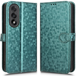 Чохол-фліп для OnePlus Nord 5, Wallet Rhombus, зелений