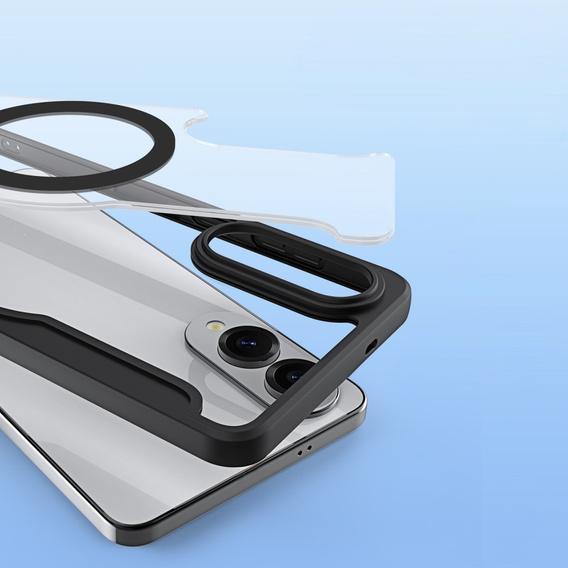 Чехол Dux Ducis до Samsung Galaxy S25 Edge, Skin X Pro, MagSafe, чёрный