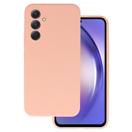 Чехол для Samsung Galaxy A54 5G, Silicone Lite, розовый + 9H стекло
