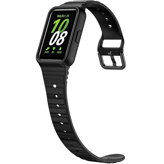 Силиконовый ремешок с чехлом для Samsung Galaxy Fit 3
