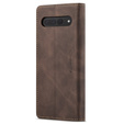 Чехол CASEME для Google Pixel 7 Pro, Leather Wallet Case, коричневый