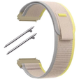 Ремешок Nylon до Samsung Galaxy Watch Active 22mm, Beige
