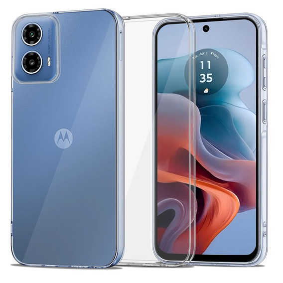 Чохол для Motorola Moto G34, Tech-Protect, FlexAir , прозорий