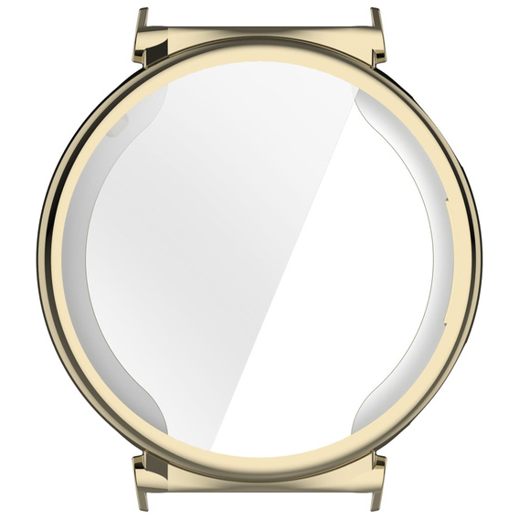 Чехол 2 в 1 с защитой экрана для Huawei Watch GT 5 Pro 42mm, золотой