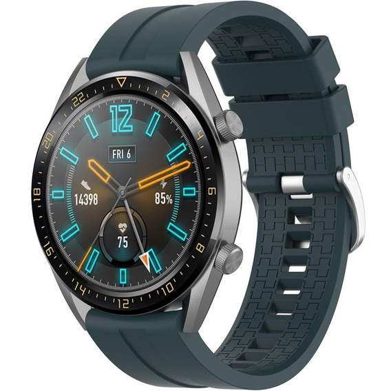 Резиновый браслет для Huawei Watch GT / Watch GT 2 Huawei Watch GT / Watch GT2, Dark green