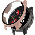 2в1 чохол та захисне скло для годинника Garmin Venu 2 Plus, Pink