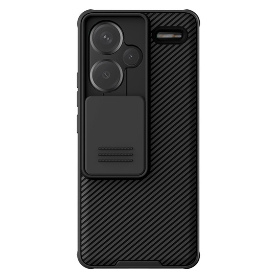 Бронированный чехол Nillkin для Xiaomi Redmi Note 13 Pro+, CamShield Pro, чёрный