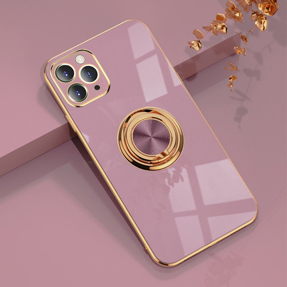 Чoхол до iPhone 12 Pro Max, Electro Ring, фіолетовий