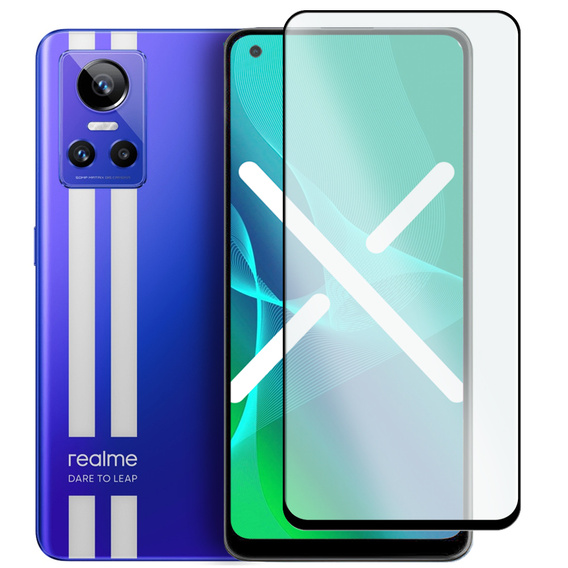 3D загартоване скло для Realme GT Neo 3, м'яти