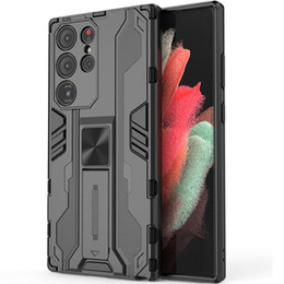 Чoхол до Samsung Galaxy S23 Ultra, Military kickstand, чорний