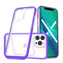 Чохол ERBORD Hybrid Frame для iPhone 13 Pro, Фіолетовий
