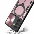 Бронированный чехол для Samsung Galaxy A54 5G, CamShield Slide, розовый rose gold