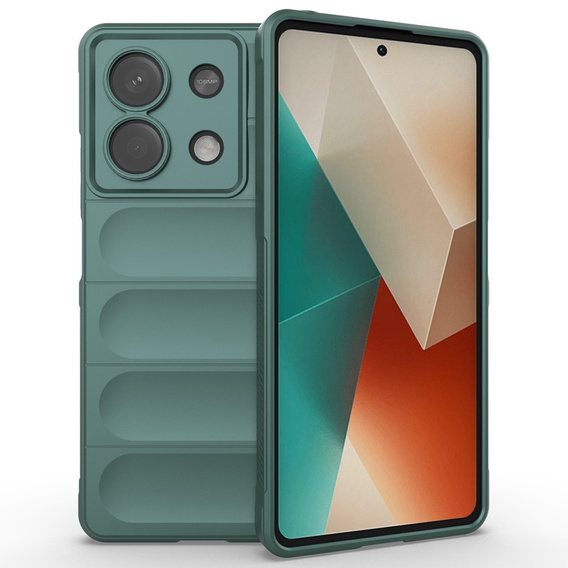 Чехол до Xiaomi Redmi Note 13 5G, Gaming Shockproof, зелёный