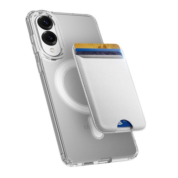 Чохол для Samsung Galaxy S25 Edge, Fusion Hybrid, для MagSafe, прозорий