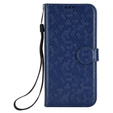 Чехол с откидной крышкой для Oppo Reno 14F, Wallet Rhombus, синий