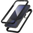 Чoхол Shockproof до Samsung Galaxy S24 FE, із захисним екраном, чорний