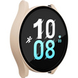 Силиконовый футляр со встроенным защитным стеклом до Galaxy Watch5 44mm, Pink