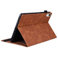 Чехол для iPad 10.9 2022 10 Gen, Classic, с местом для стилуса, коричневый