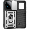 Чохол NOX Camera Slide Realme GT 7 Pro, CamShield Slide, сріблястий