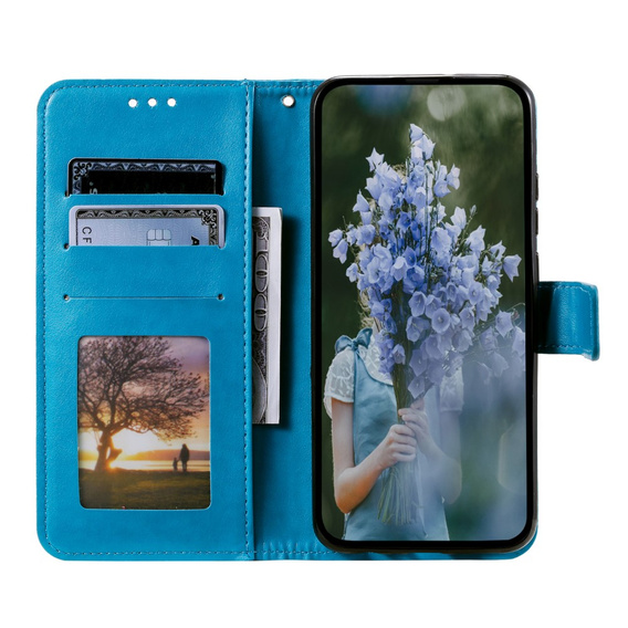 Чохол-книжка для Motorola Moto G73 5G, Mandala Flower, м'яти
