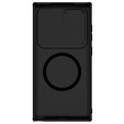 Чехол NILLKIN для Samsung Galaxy S24 Ultra, силиконовый чехол CamShield для MagSafe, чёрный