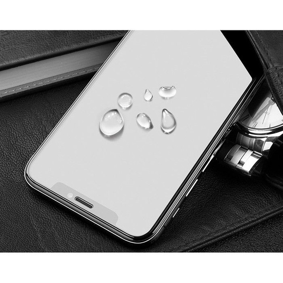 Загартоване скло Mocolo Full Glue для Samsung Galaxy S21 FE, чорна рамка