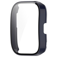 Чохол 2в1 + загартоване скло для Amazfit Bip 5, темно-синій
