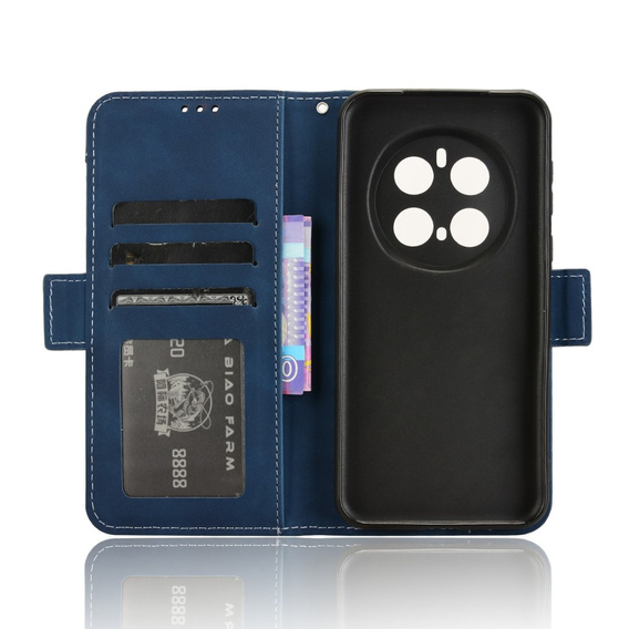 Откидной чехол для Honor Magic 7 Pro, Card Slot, темно-синий