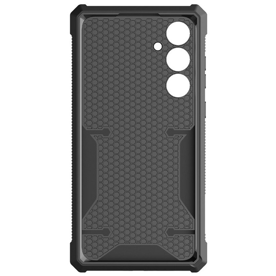 Чехол для Samsung Galaxy A55, ERBORD Rugged Case, черный (Две рамки)