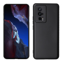 Тонкий корпус для Xiaomi Poco F5 Pro, Slim, чёрный