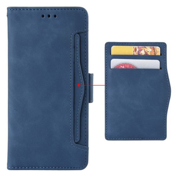 Футляр з клапаном для Xiaomi Redmi Note 13 Pro+, Card Slot, м'яти