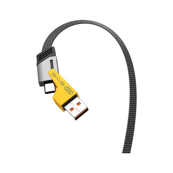 Kabel USB Type-C do Type-C 60W 150cm, biały