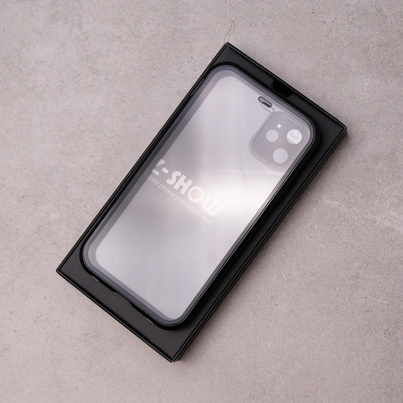 Чохол для iPhone 11, Magnetic Dual Glass, чорний