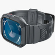 Чoхол ремінець SPIGEN до Apple Watch 4/5/6/7/SE 44/45mm, Rugged Armor Pro, Charcoal Grey