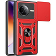 Чехол NOX Camera Slide Xiaomi Poco F7 Ultra, CamShield Slide, красный