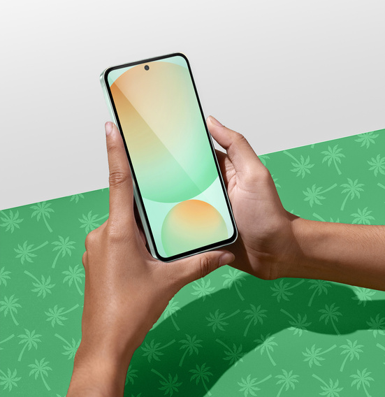 Закаленное стекло 5D Full Glue Smart Palm для Samsung Galaxy S24 FE