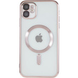 Чoхол до iPhone 12, MagSafe Hybrid, рожевий