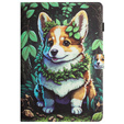 Чехол для Lenovo Tab M11, с откидной крышкой, corgi dog