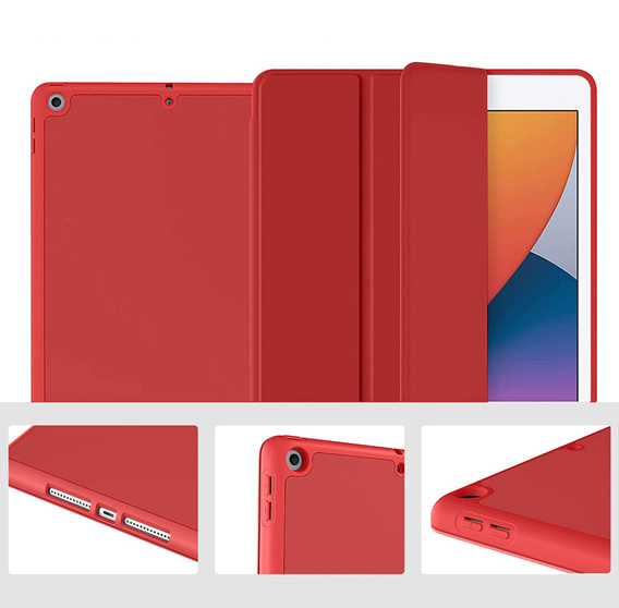 Чехол для IPad 10.2 2019/ 2020/2021, Smartcase SC Pen, Red